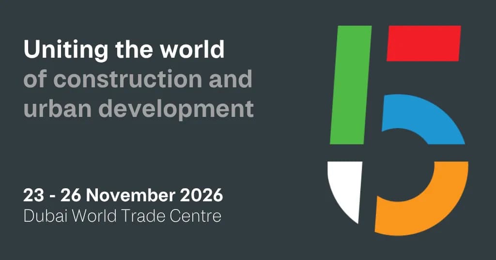 Official Big 5 Global graphic showing the November 23 to 26, 2026 Dubai event dates