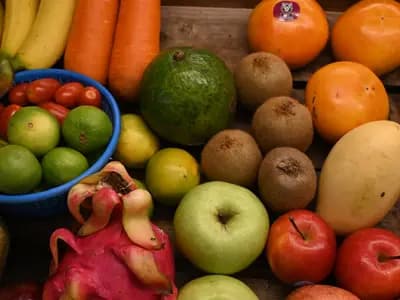 An assortment of fresh fruit