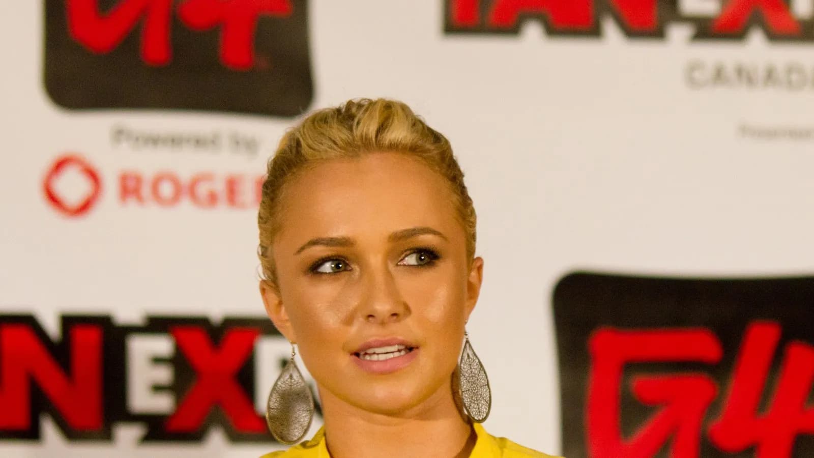 Hayden Panettiere photographed at a public appearance in 2011