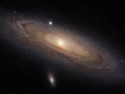 The Andromeda Galaxy observed in rich detail as its rate of star formation declines