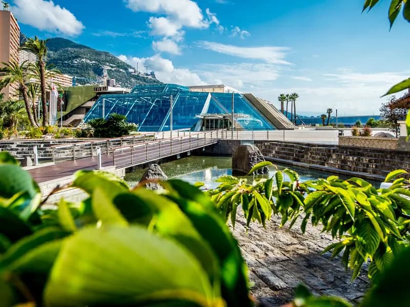 The Grimaldi Forum in Monaco, where the Champions League league phase draw is held