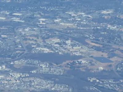 An aerial view of the National Institute of Standards and Technology campus in Gaithersburg, Maryland, photographed on 19 February 2019, a file photograph of the agency that standardised the curves and not of Anthropic's research