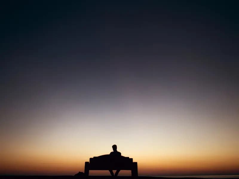 A quiet moment of reflection