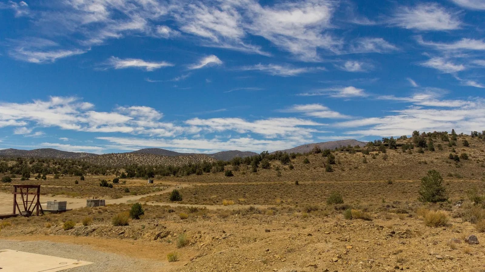 Radio dishes at Caltech's Owens Valley Radio Observatory in California, home of the Deep Synoptic Array that caught the bursts