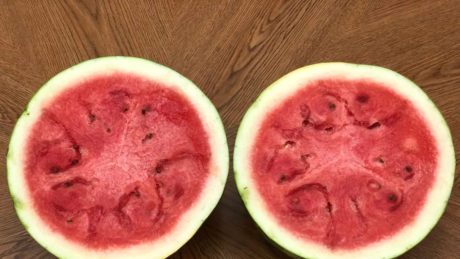 Slices of watermelon