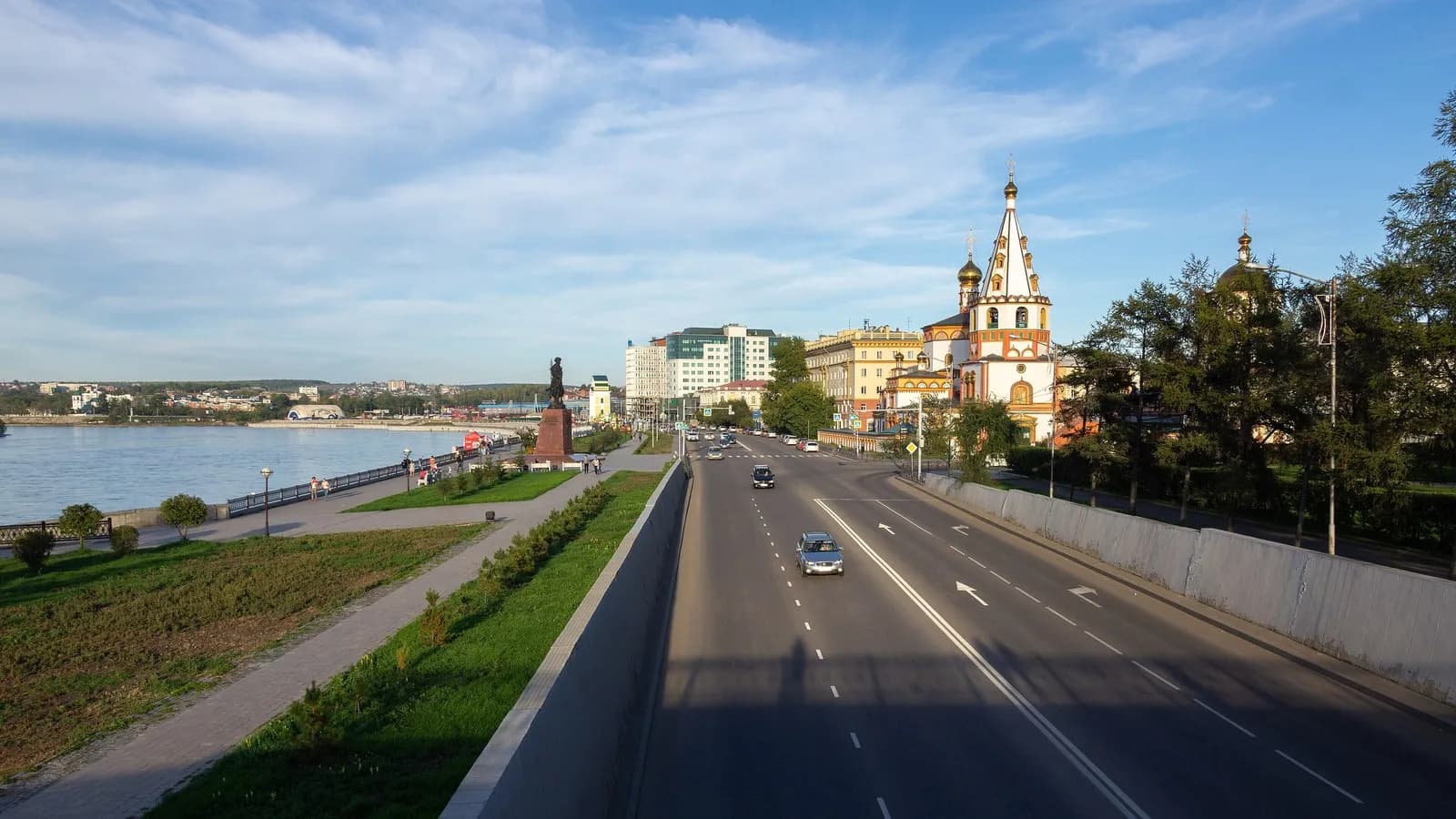 A view of Irkutsk, Russia, photographed in September 2015, a file photo of the Siberian city and not the institute or hospital involved