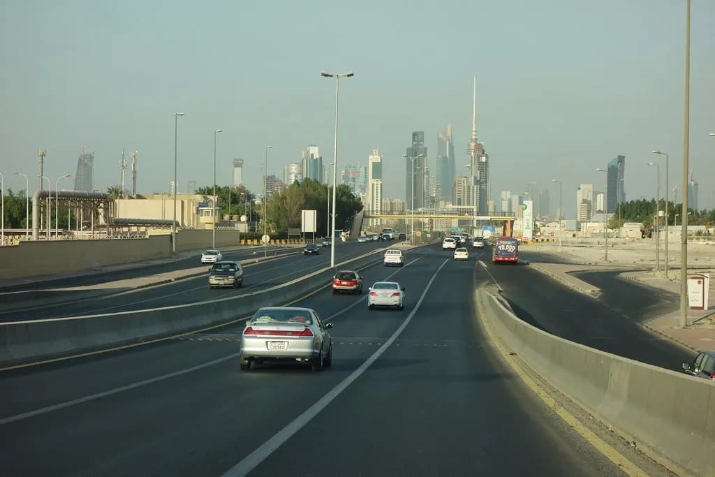 Kuwait City skyline representing next-generation digital connectivity