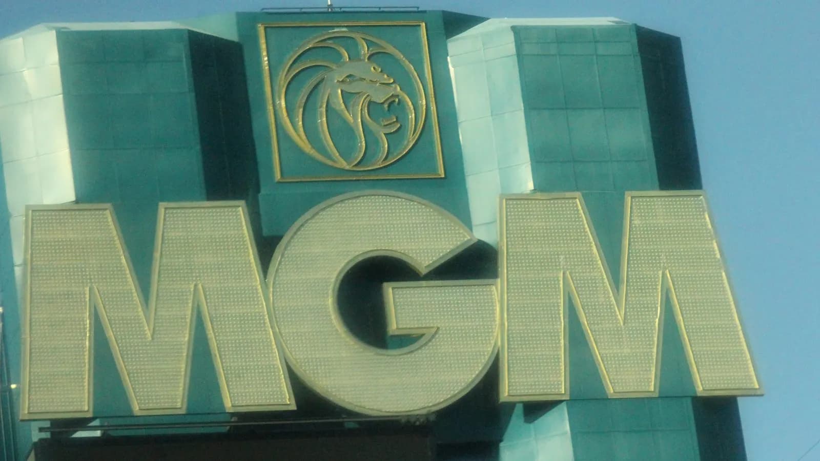 MGM Grand on the Las Vegas Strip, illustrative of MGM Resorts' reported interest in People Inc, photographed in October 2017