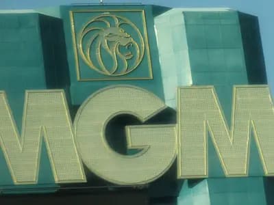 MGM Grand on the Las Vegas Strip, illustrative of MGM Resorts' reported interest in People Inc, photographed in October 2017