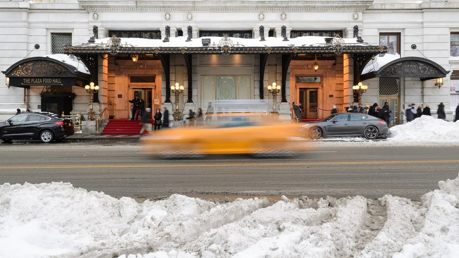 The Plaza Hotel on Fifth Avenue at Central Park South in New York, where Tommy Hilfiger showed his spring 2027 collection