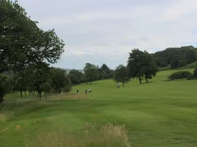 A golf course fairway, illustrative of the Presidents Cup format and not Medinah Country Club itself, photographed in June 2026