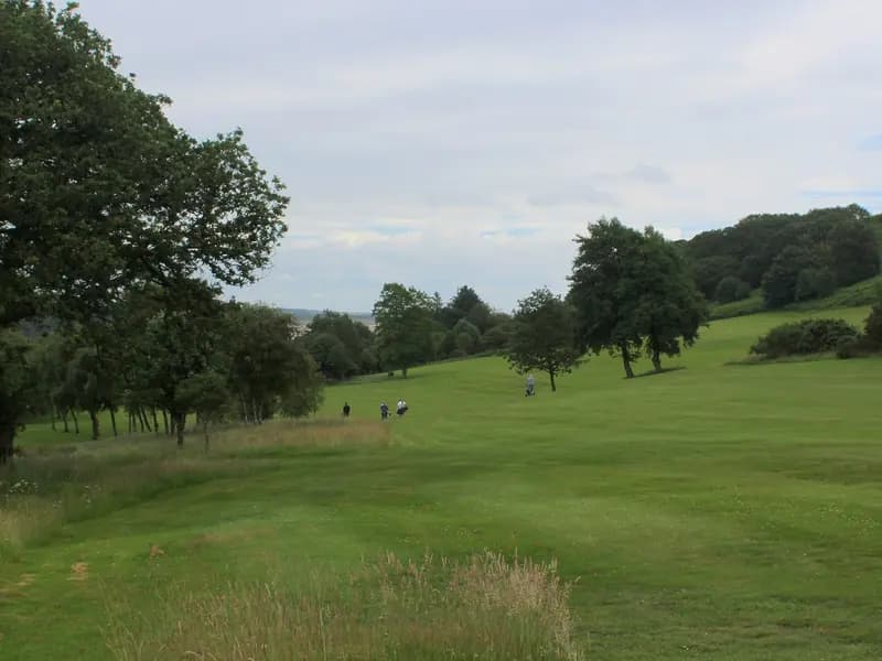 A golf course fairway, illustrative of the Presidents Cup format and not Medinah Country Club itself, photographed in June 2026