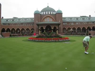 Medinah Country Club outside Chicago, host venue of the 2026 Presidents Cup, photographed in July 2008