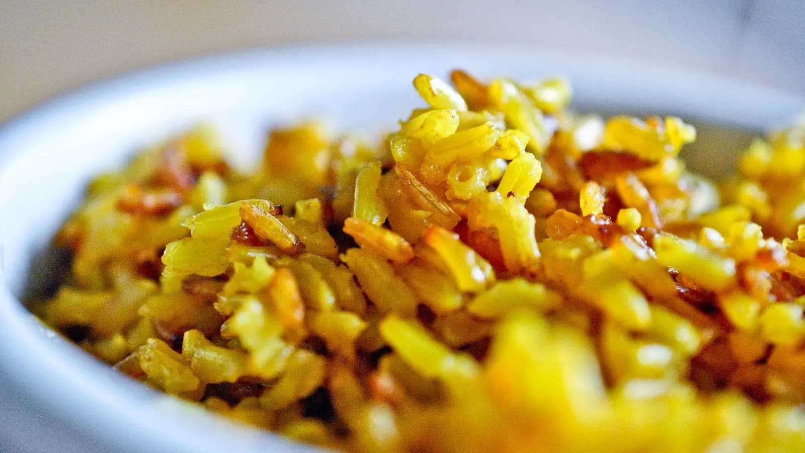 A bowl of cooked rice