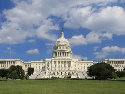 The west side of the United States Capitol in Washington, where the Ban Artificial Superintelligence Act was introduced, photographed in September 2013