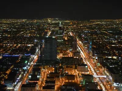 Riyadh's modern skyline representing Saudi Arabia's investment-led transformation