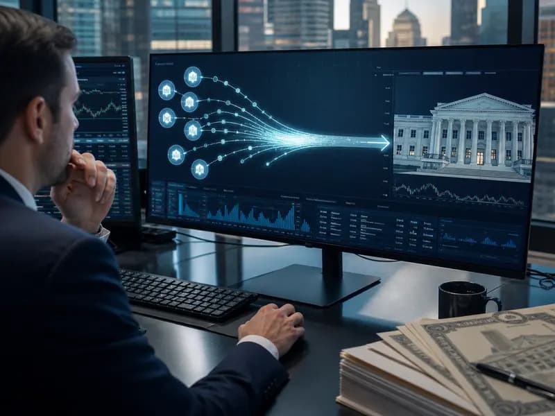 Digital dollar tokens connected conceptually to US Treasury securities