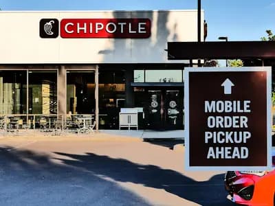 A Chipotle restaurant in Albany, Oregon, photographed in July 2026, a file photograph of one of the chain's outlets and not of any location linked to the takeover report