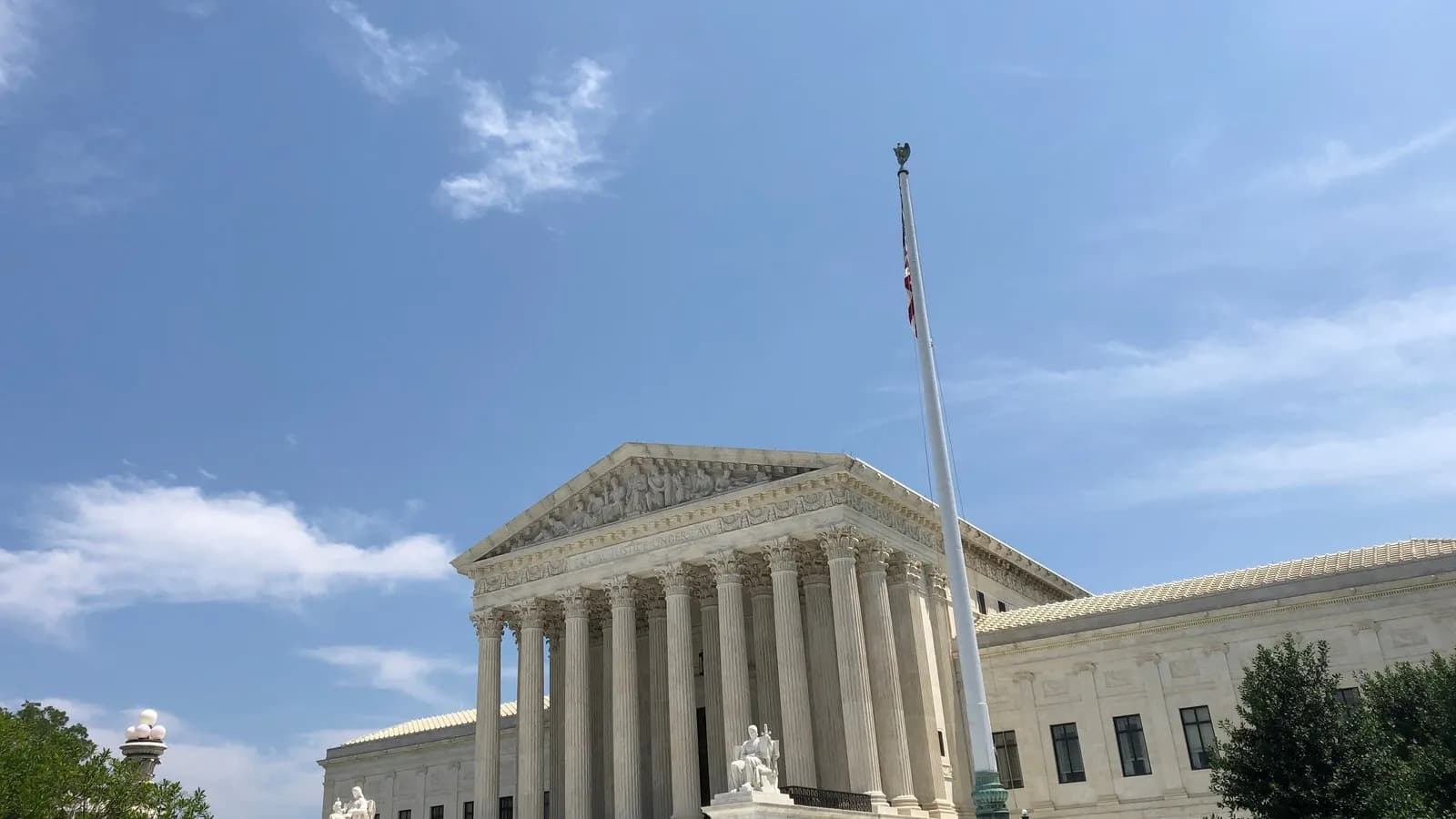 The Supreme Court of the United States in Washington, DC, which issued the Missouri congressional map ruling, photographed in May 2019