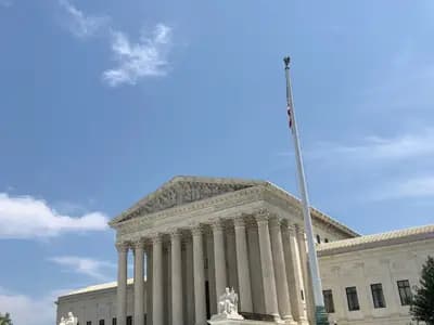 The Supreme Court of the United States in Washington, DC, which issued the Missouri congressional map ruling, photographed in May 2019