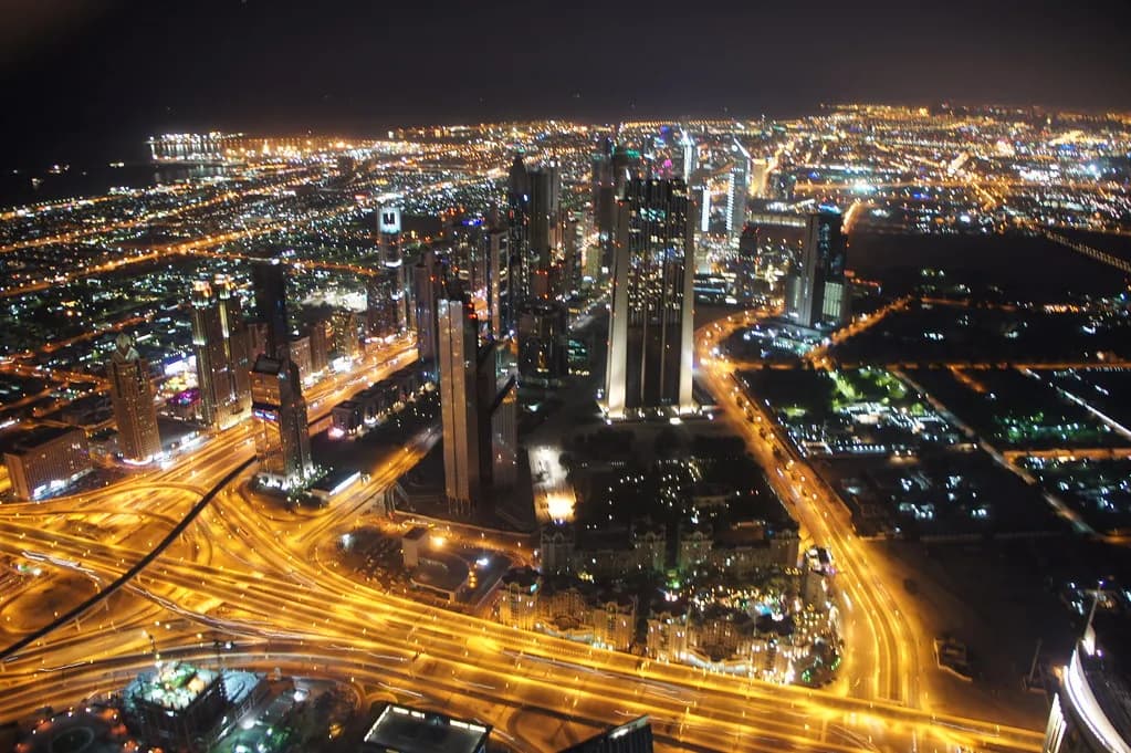 Modern UAE skyline representing the We the UAE 2031 vision