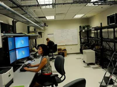 Technology researchers developing AI applications in the UAE