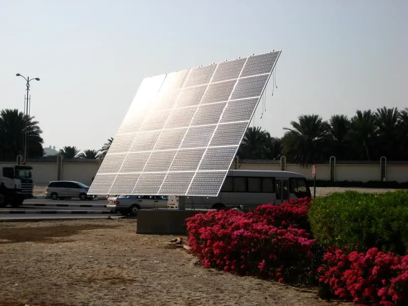 Large solar-energy installation in the UAE
