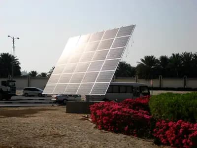 Large solar-energy installation in the UAE